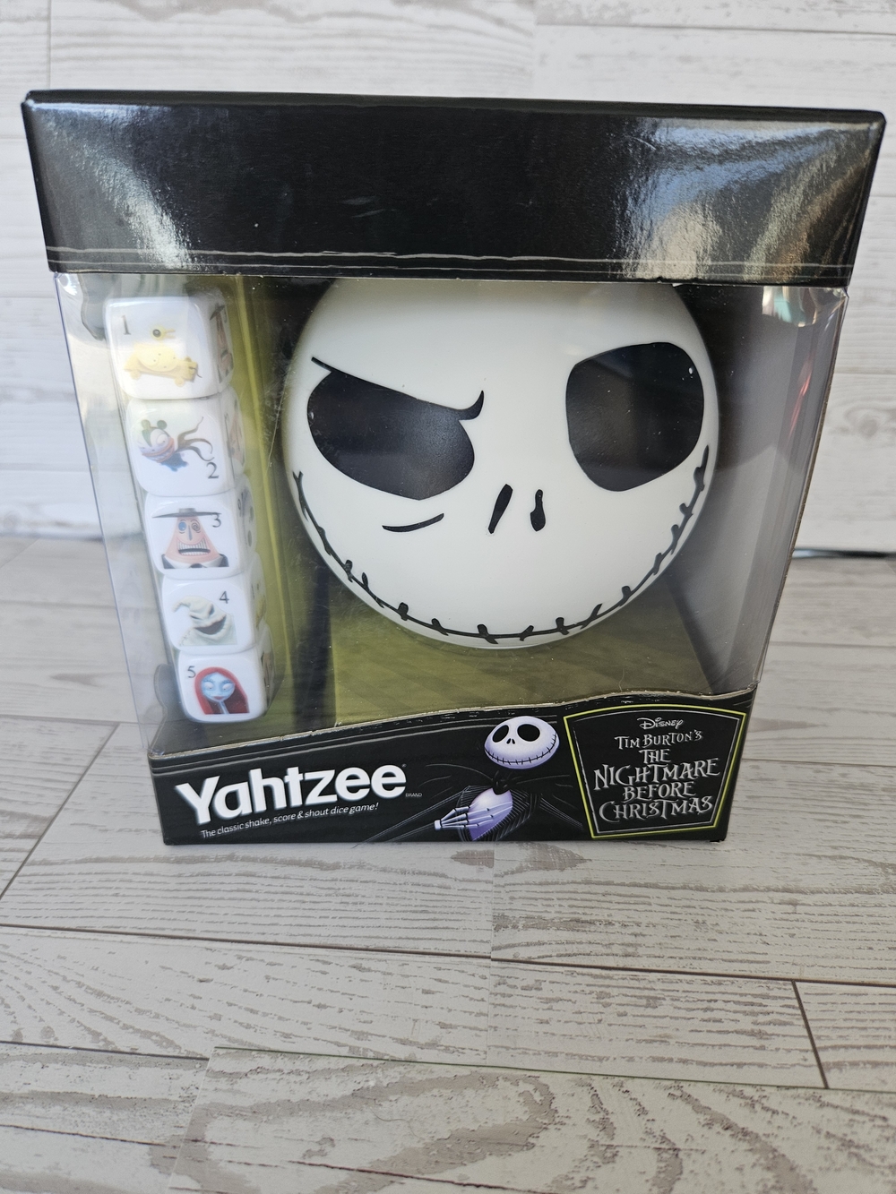 Yahtzee The Nightmare Before Christmas Jack Skellington Game